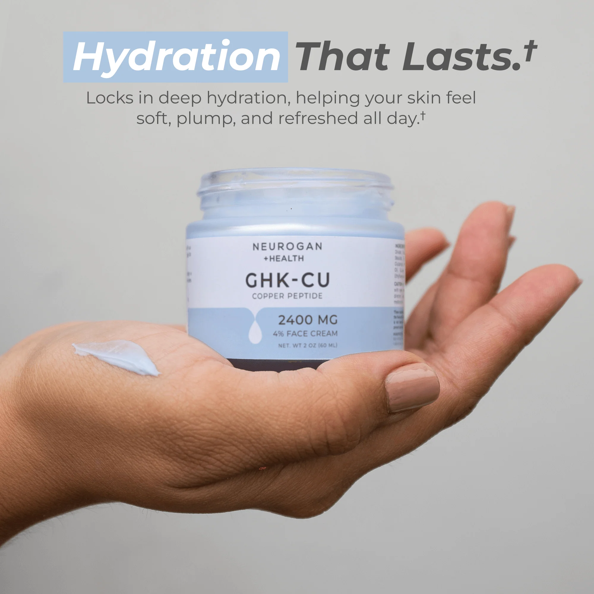 Advanced GHK-Cu Copper Peptide Face Cream 2400mg - Image 5