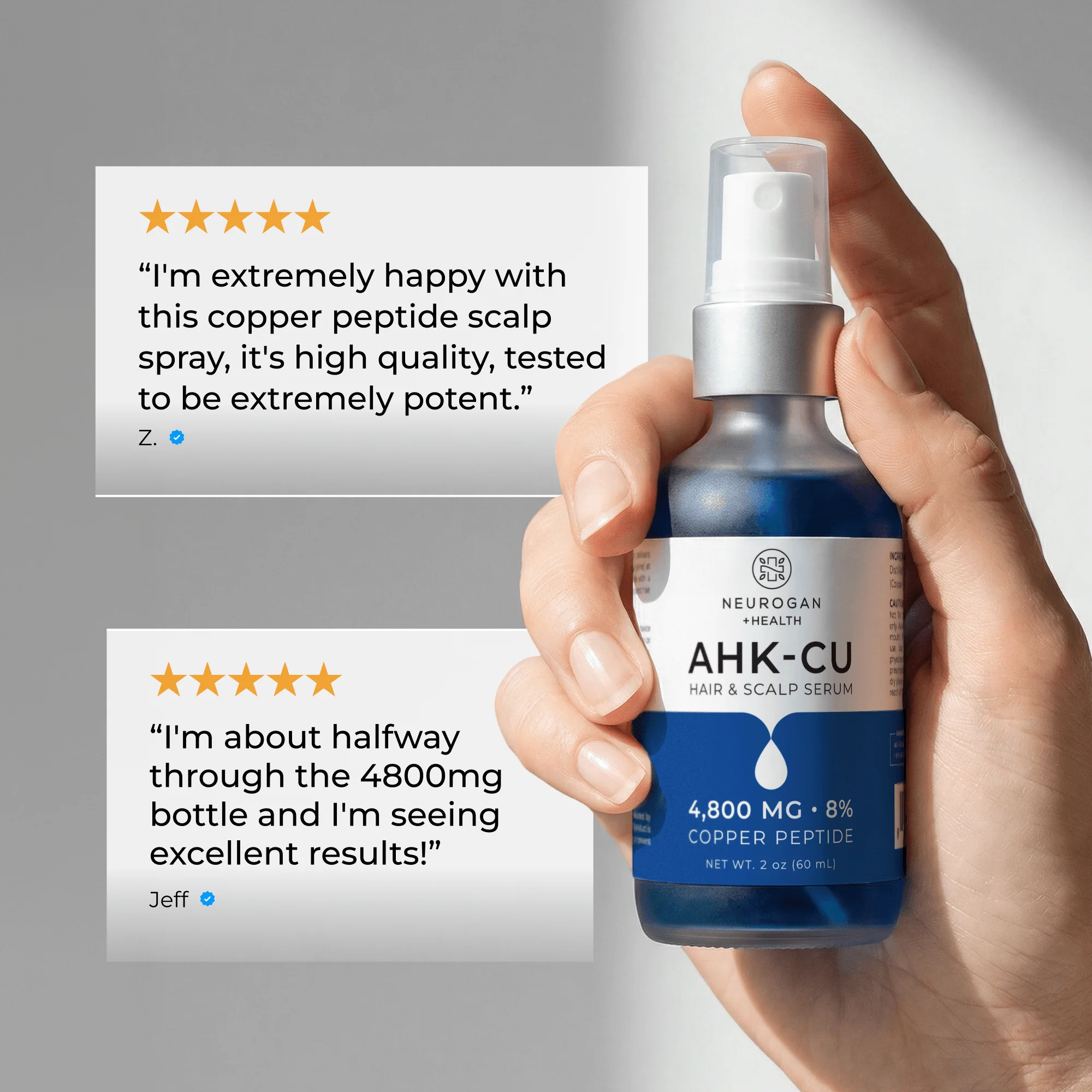AHK-Cu Peptide, Hair Elixir 4800mg - Image 7